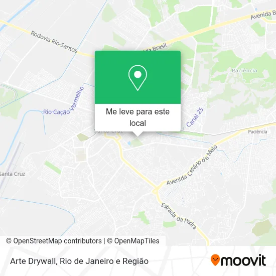 Arte Drywall mapa