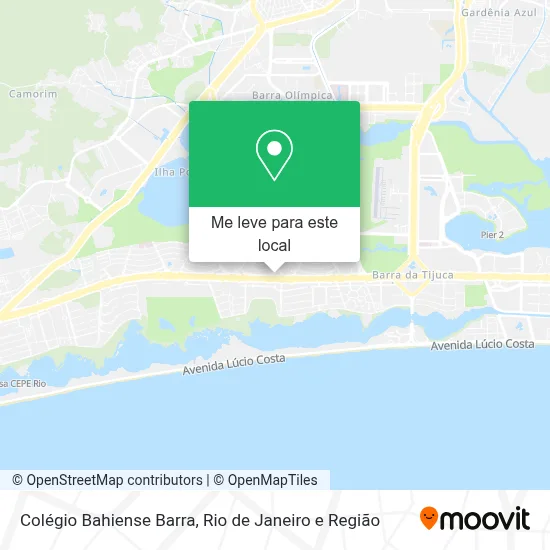 Colégio Bahiense Barra mapa