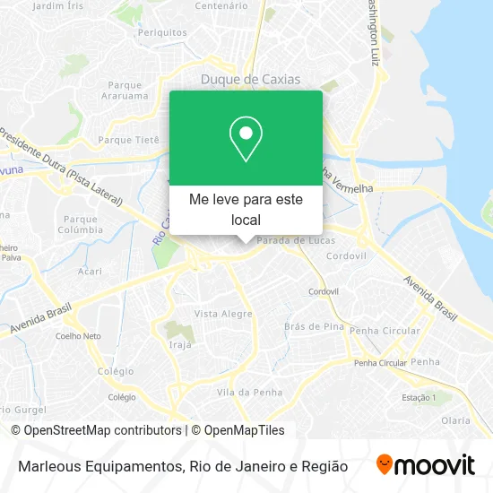 Marleous Equipamentos mapa