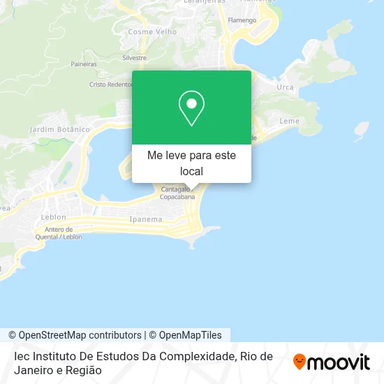 Iec Instituto De Estudos Da Complexidade mapa