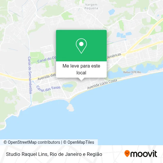 Studio Raquel Lins mapa