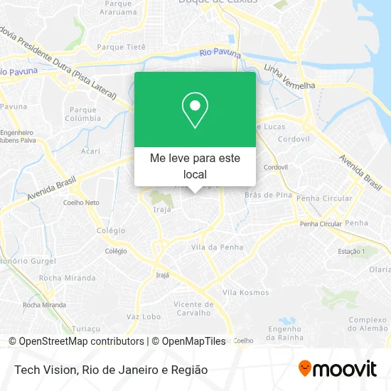 Tech Vision mapa