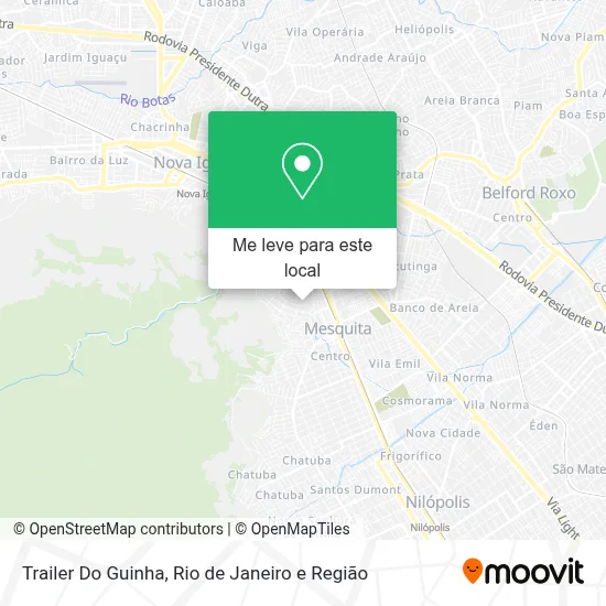 Trailer Do Guinha mapa