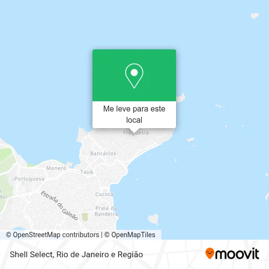 Shell Select mapa