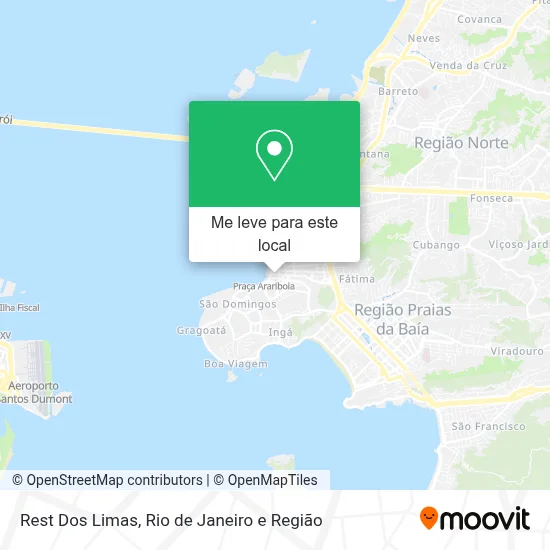 Rest Dos Limas mapa