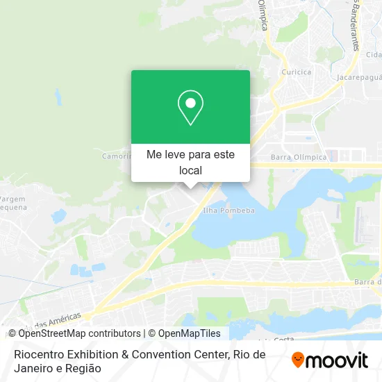 Riocentro Exhibition & Convention Center mapa