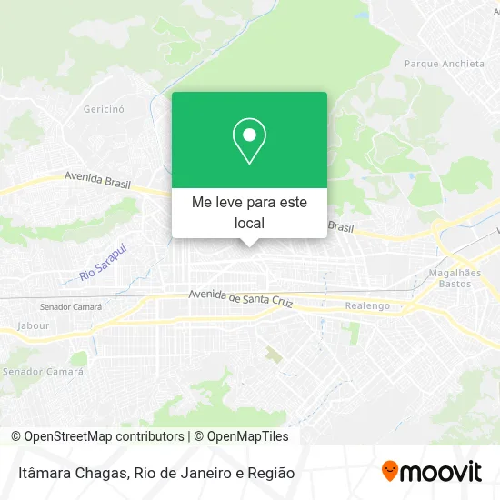 Itâmara Chagas mapa