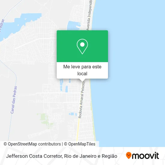 Jefferson Costa Corretor mapa