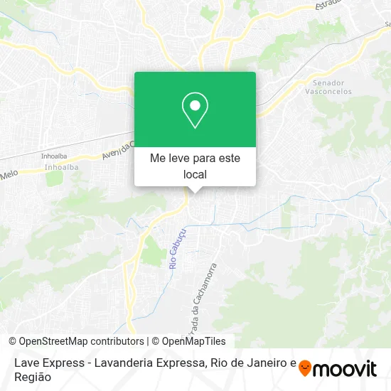 Lave Express - Lavanderia Expressa mapa