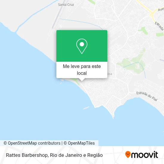 Rattes Barbershop mapa