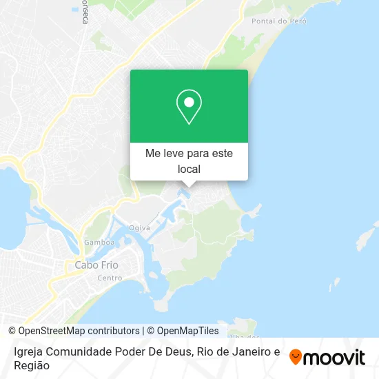 Igreja Comunidade Poder De Deus mapa