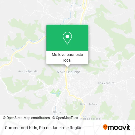 Commemori Kids mapa