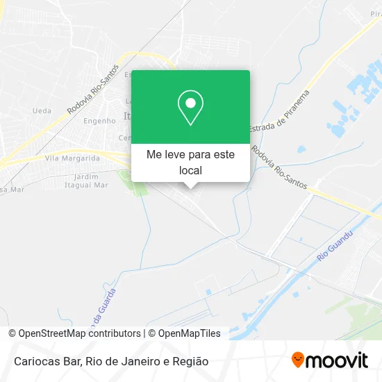 Cariocas Bar mapa