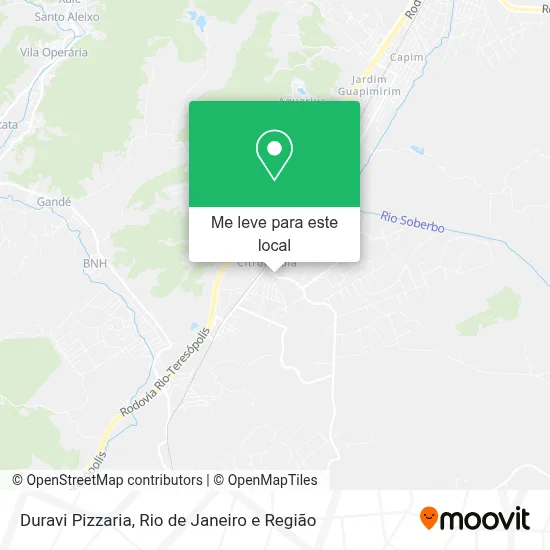Duravi Pizzaria mapa