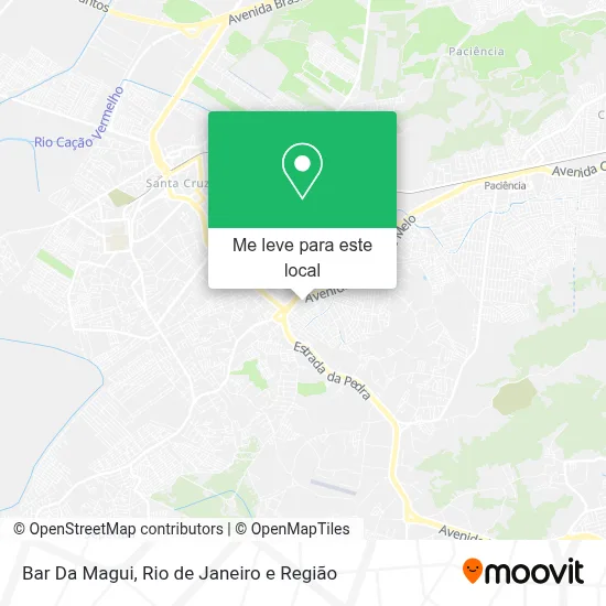 Bar Da Magui mapa