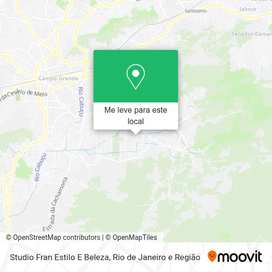 Studio Fran Estilo E Beleza mapa