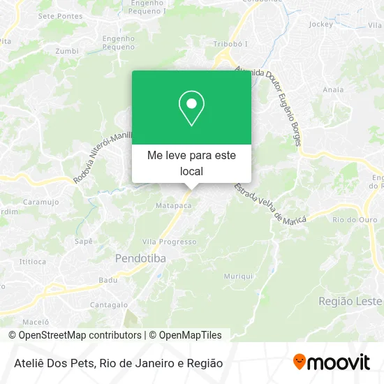 Ateliê Dos Pets mapa