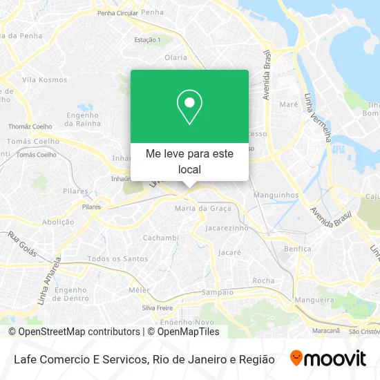 Lafe Comercio E Servicos mapa