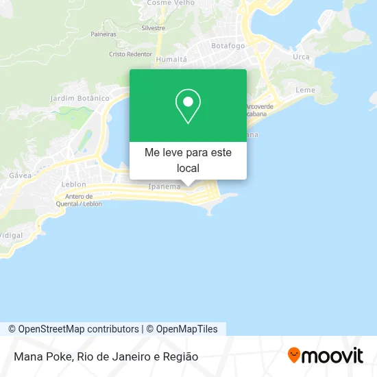 Mana Poke mapa