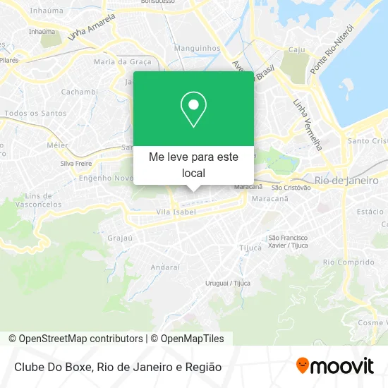 Clube Do Boxe mapa