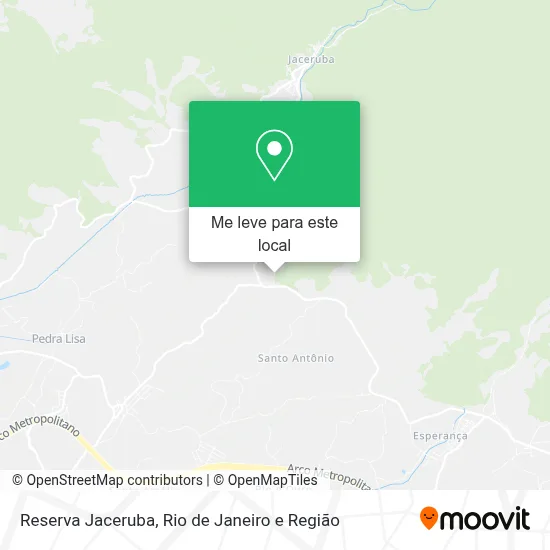 Reserva Jaceruba mapa