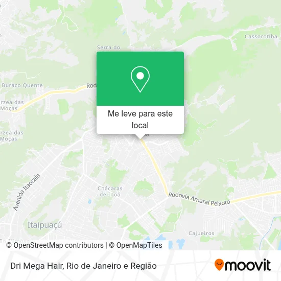 Dri Mega Hair mapa