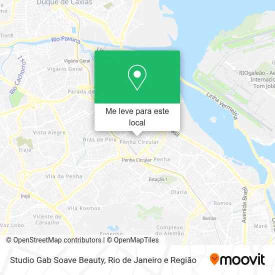 Studio Gab Soave Beauty mapa