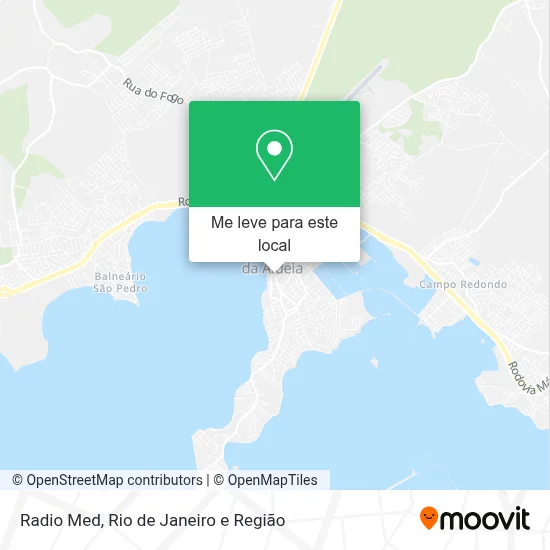 Radio Med mapa