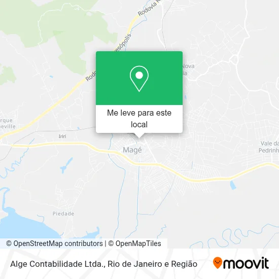 Alge Contabilidade Ltda. mapa