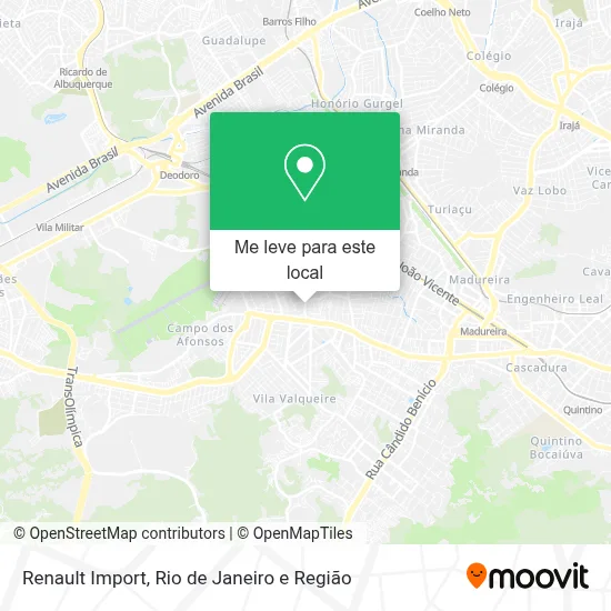Renault Import mapa