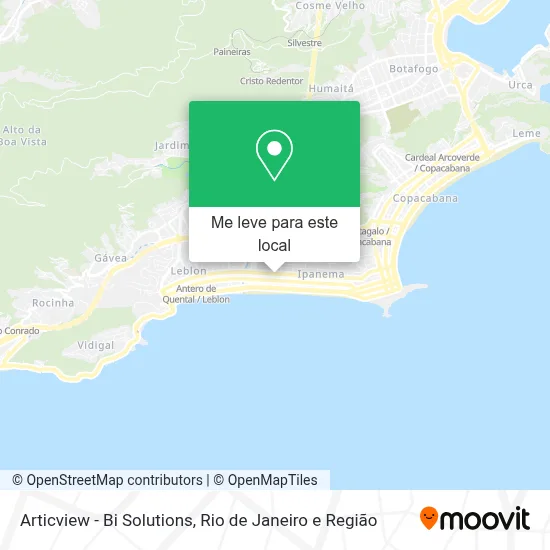 Articview - Bi Solutions mapa