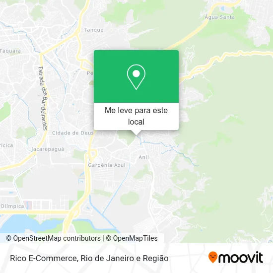 Rico E-Commerce mapa