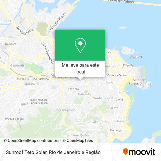 Sunroof Teto Solar mapa