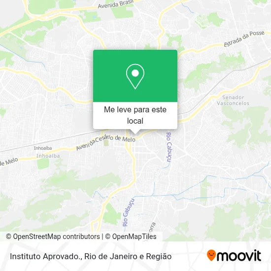 Instituto Aprovado. mapa