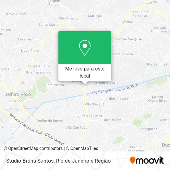 Studio Bruna Santos mapa