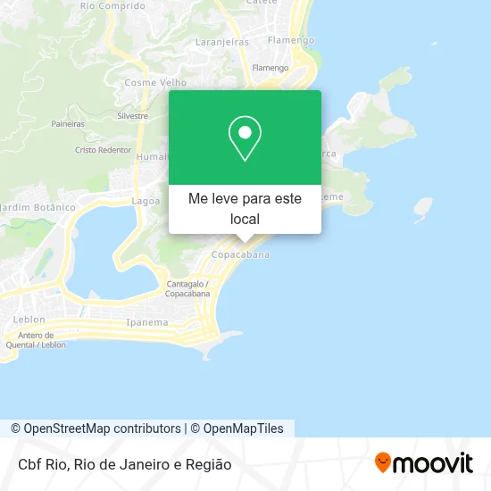 Cbf Rio mapa