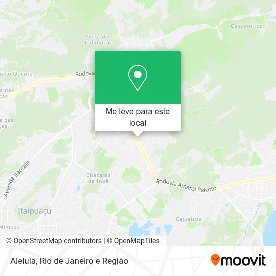 Aleluia mapa