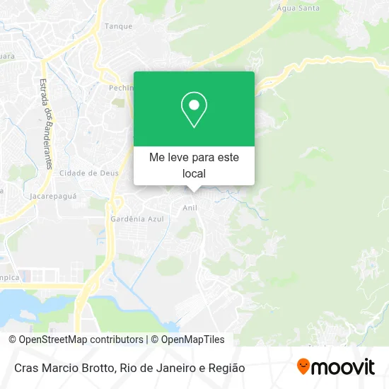 Cras Marcio Brotto mapa