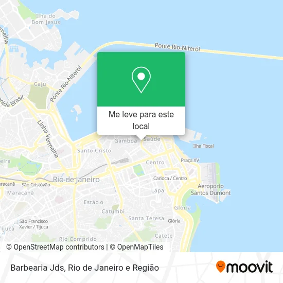 Barbearia Jds mapa