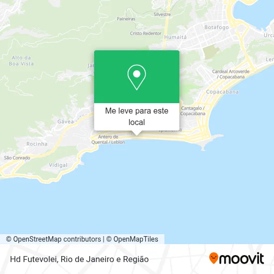 Hd Futevolei mapa