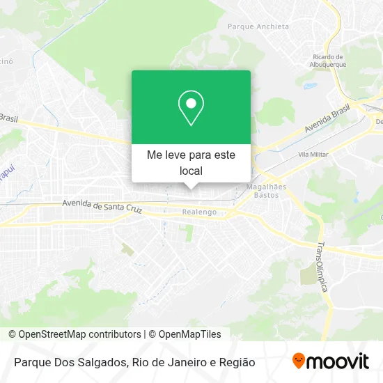Parque Dos Salgados mapa