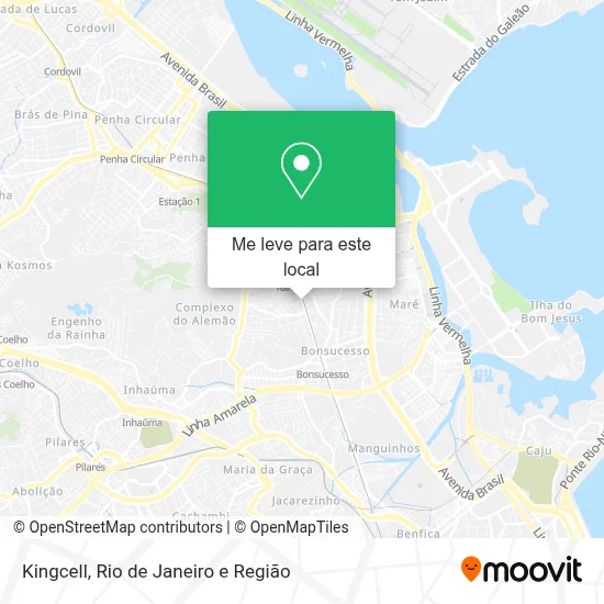 Kingcell mapa
