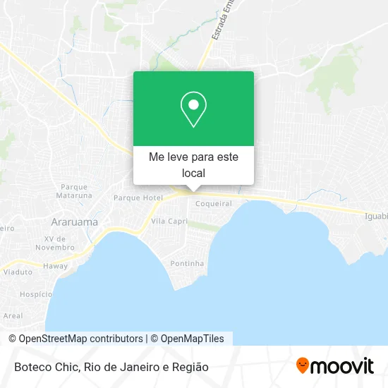 Boteco Chic mapa