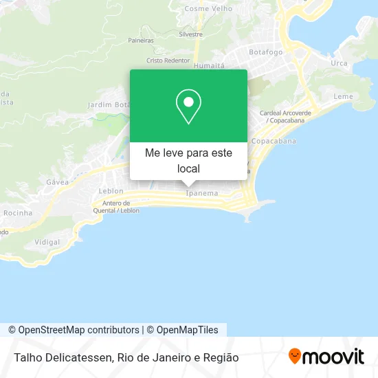 Talho Delicatessen mapa