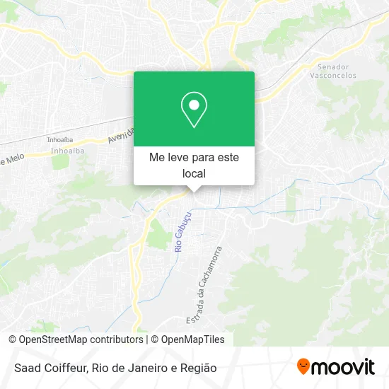 Saad Coiffeur mapa