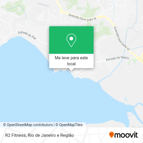 R2 Fitness mapa