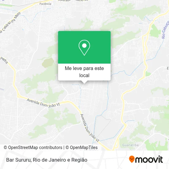 Bar Sururu mapa
