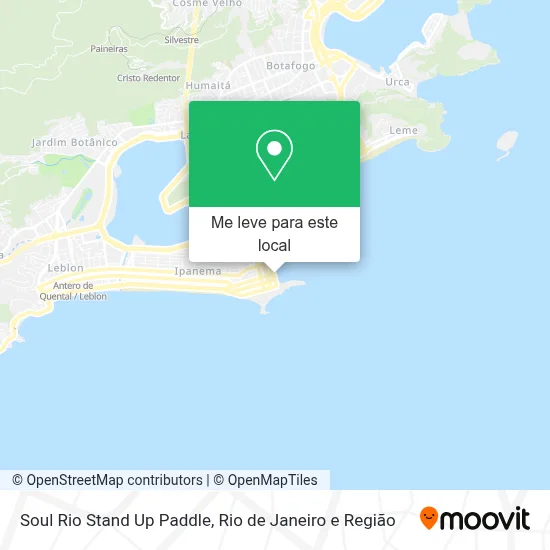 Soul Rio Stand Up Paddle mapa