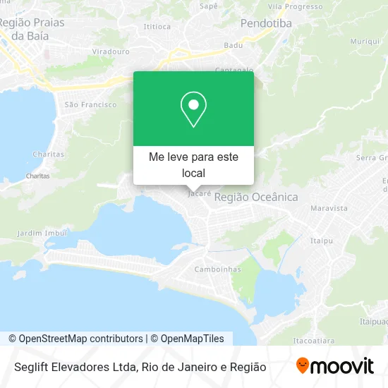 Seglift Elevadores Ltda mapa