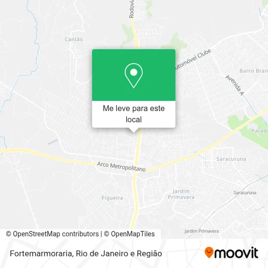 Fortemarmoraria mapa